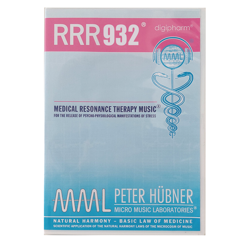 RRR932 一般壓力症狀 腦功能共振書CD Brain Function Resonance Music